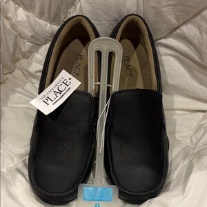 The Children's Place Classic Black Slip-On Loafers